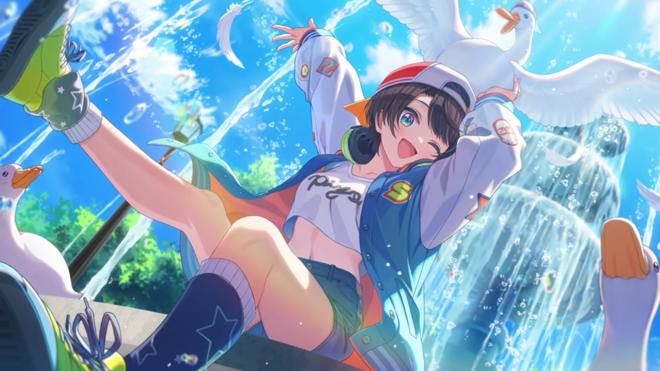 Oozora Subaru card illustration