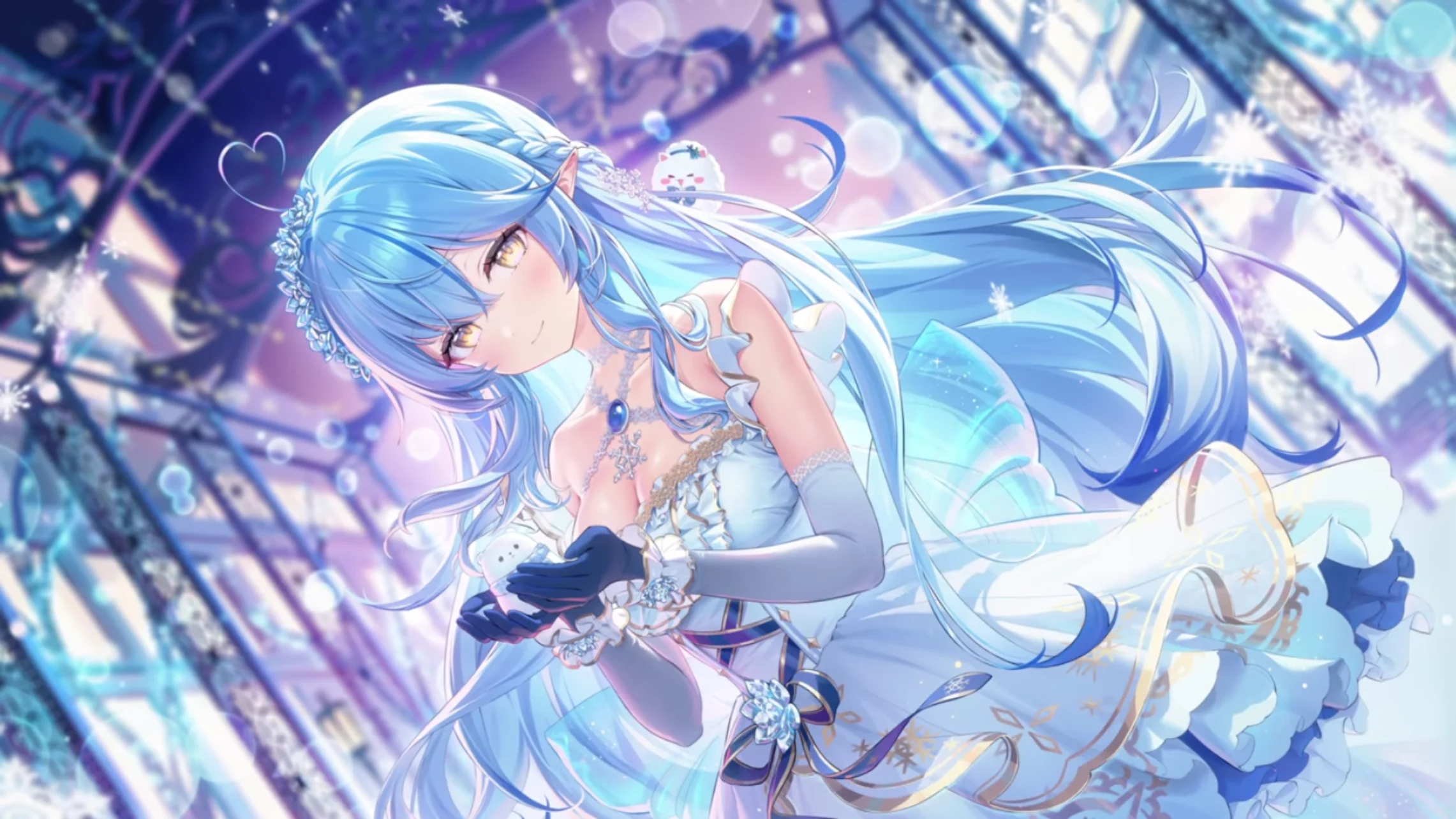 Yukihana Lamy card illustration