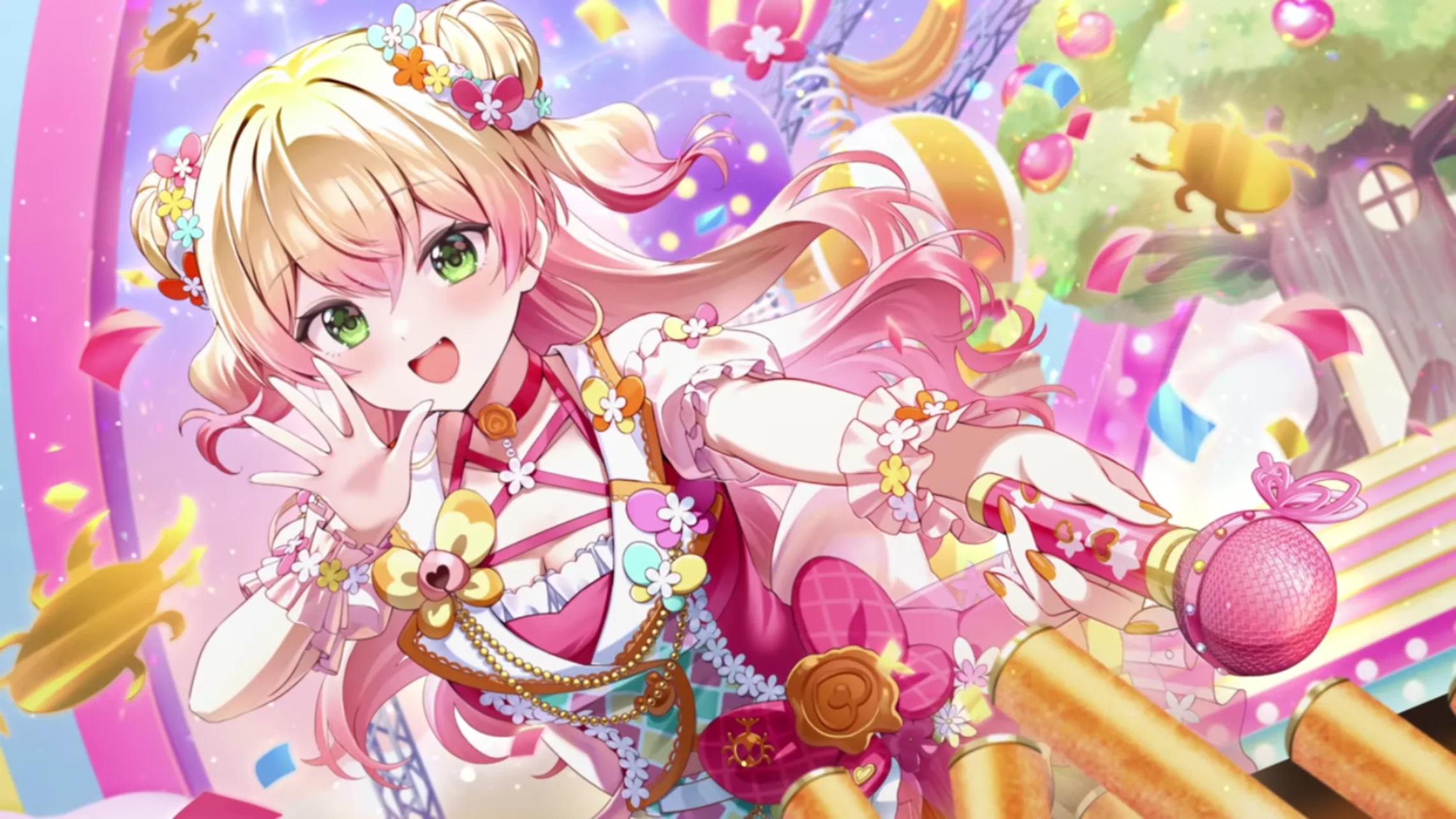 Momosuzu Nene card illustration