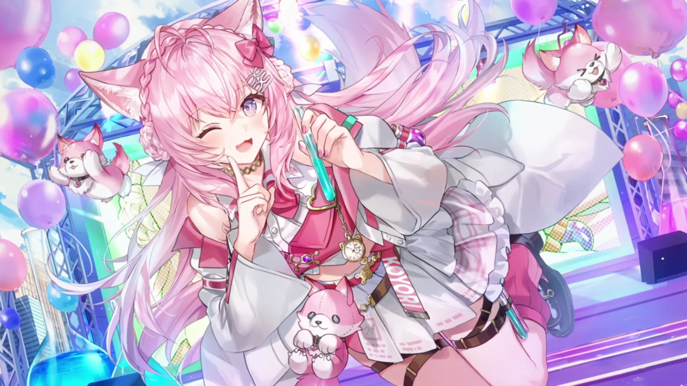 Hakui Koyori card illustration