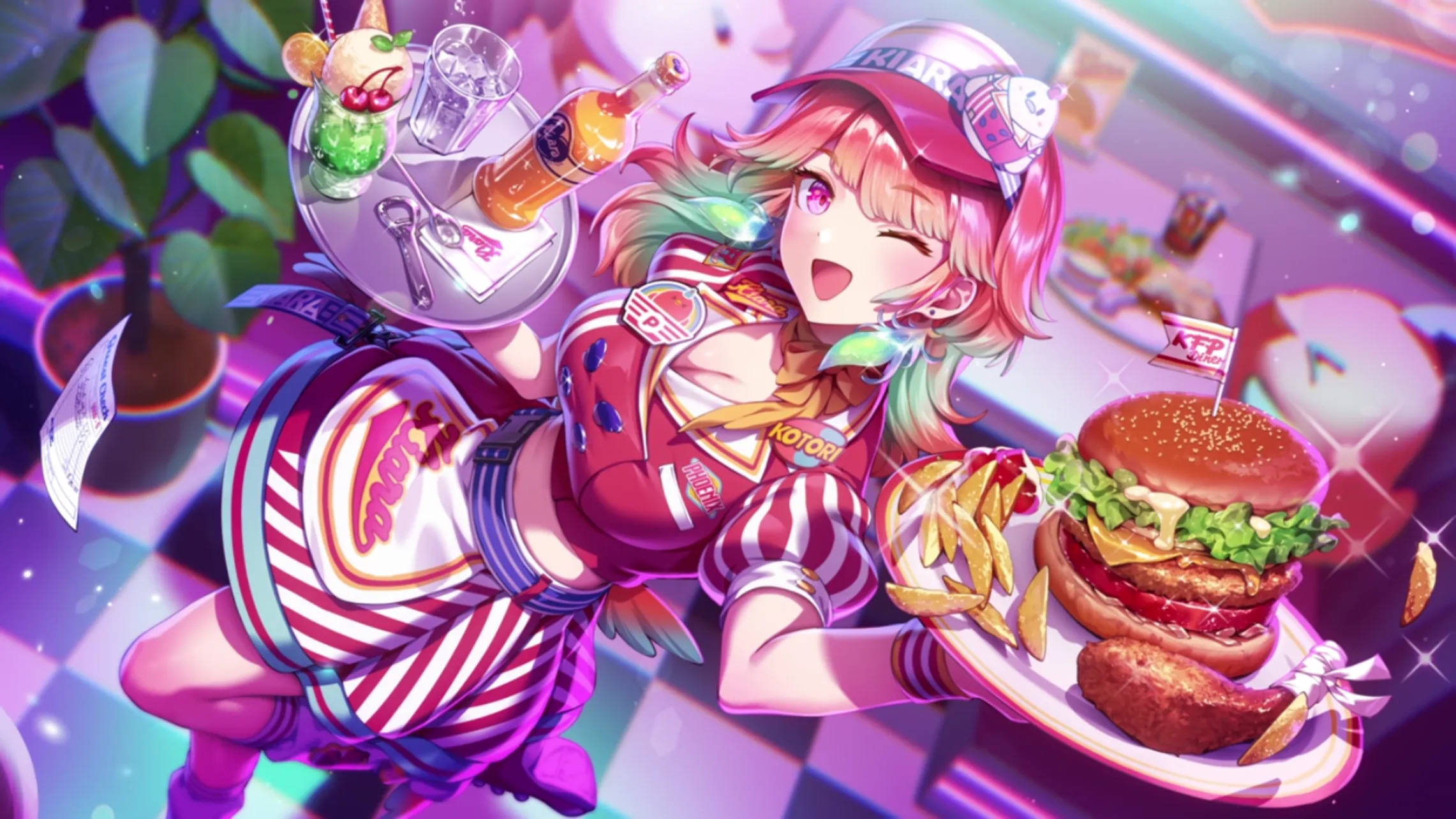 Takanashi Kiara card illustration