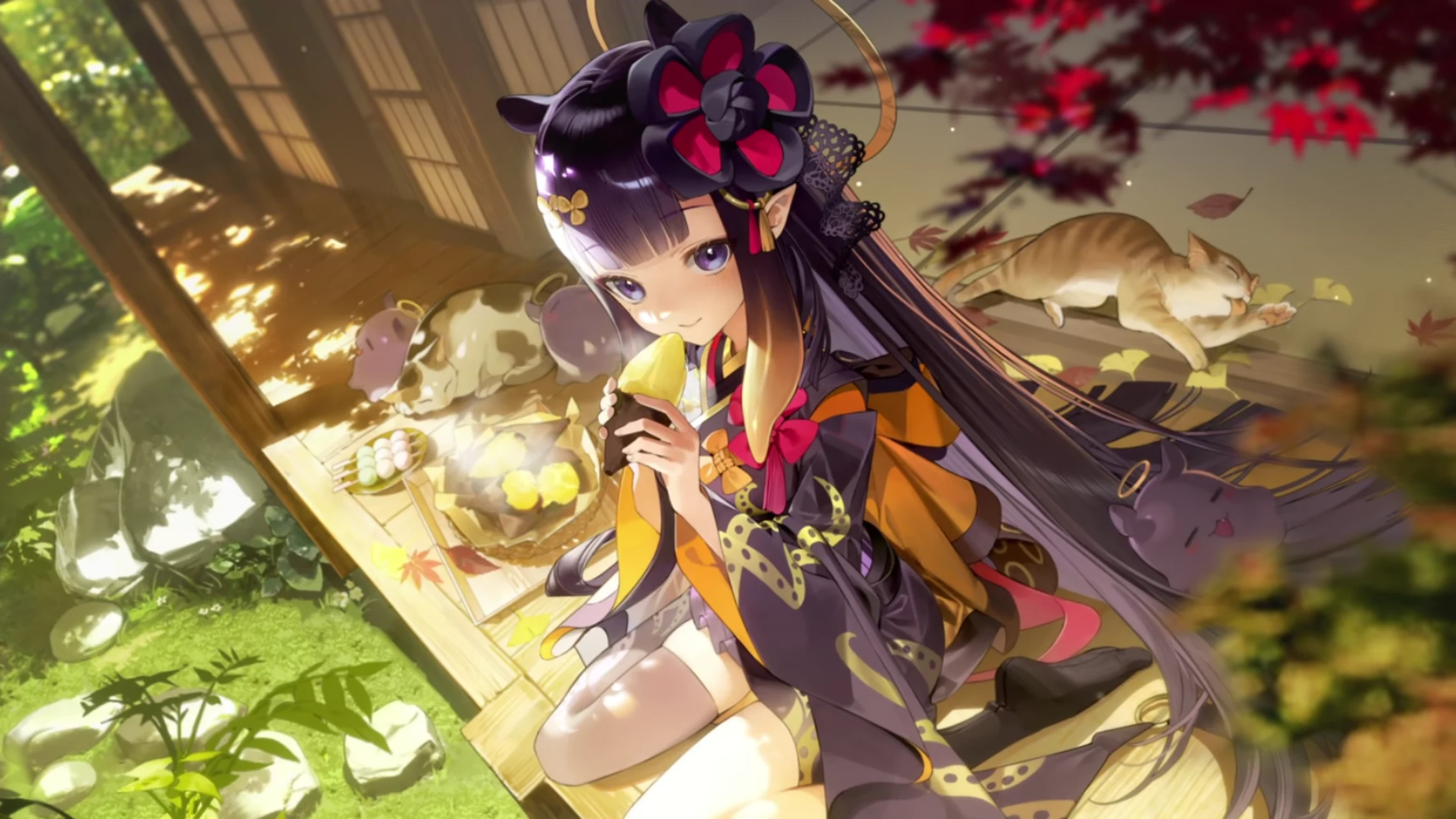 Ninomae Ina'nis card illustration